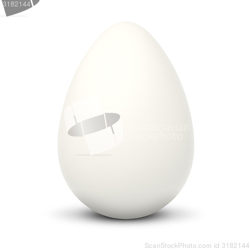Image of white egg