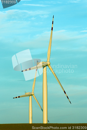 Image of Windmills in Taczalin,Poland