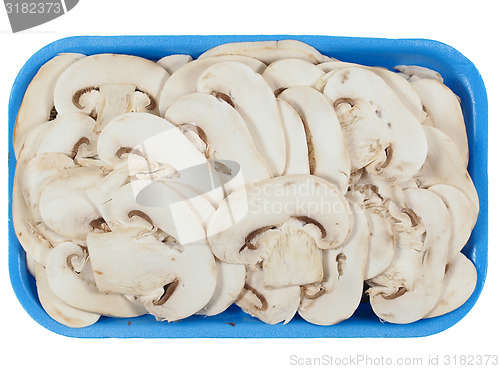 Image of Champignon mushroom isolated
