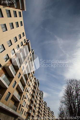 Image of modern residential building