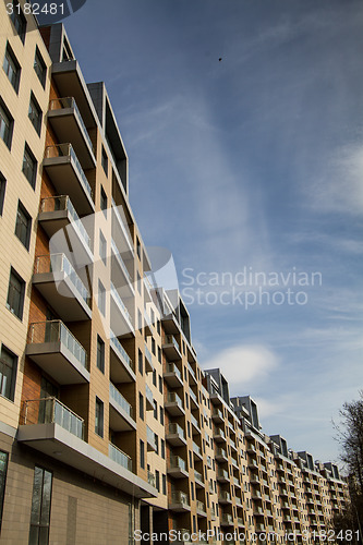 Image of modern residential building