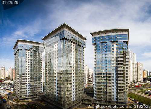 Image of modern residential building