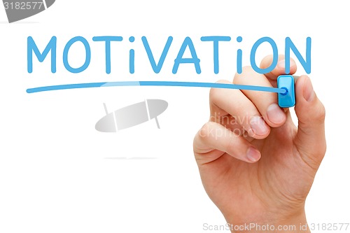 Image of Motivation Blue Marker