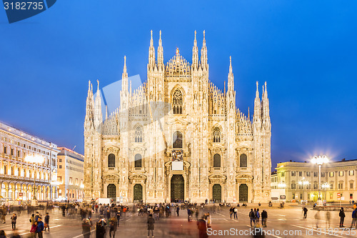 Image of Milan Cathedral, Duomo di Milano, Italy.