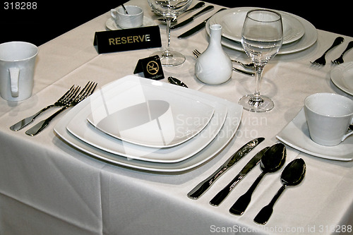 Image of Reserved table