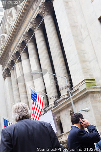 Image of Wall street business, New York, USA.