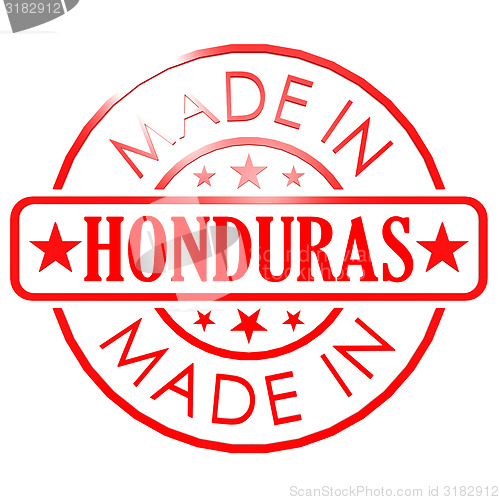 Image of Made in Honduras red seal