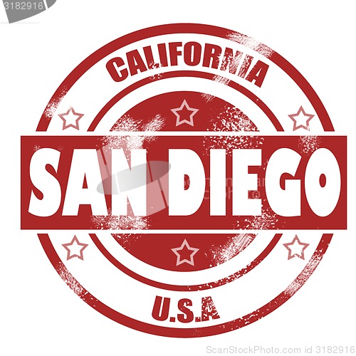 Image of San Diego Stamp