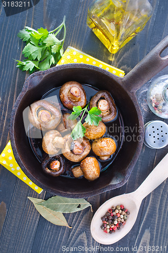 Image of fried mushroom