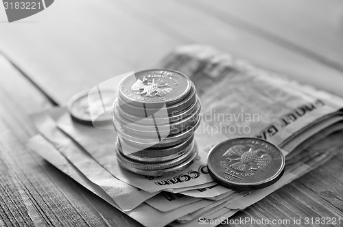 Image of russian money