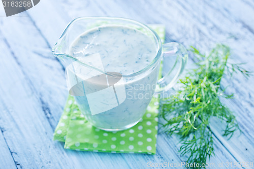 Image of white sauce