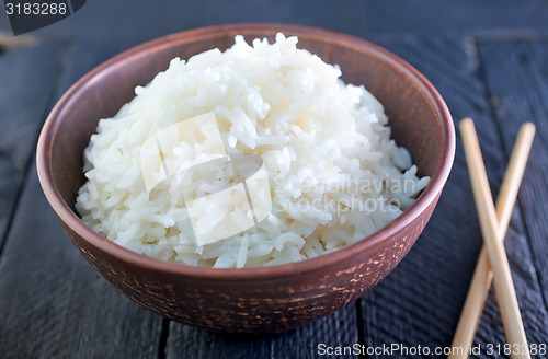 Image of boiled rice