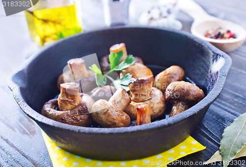 Image of fried mushroom