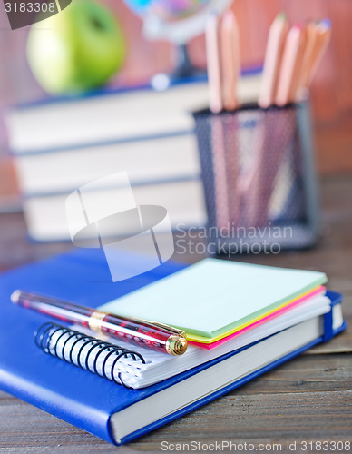Image of school supplies
