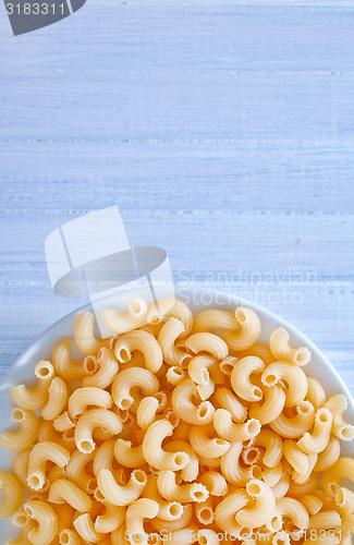 Image of raw pasta