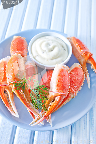 Image of crab claws