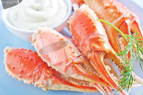 Image of crab claws