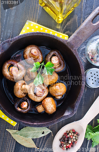 Image of fried mushroom