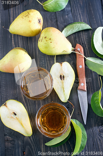 Image of pear juice