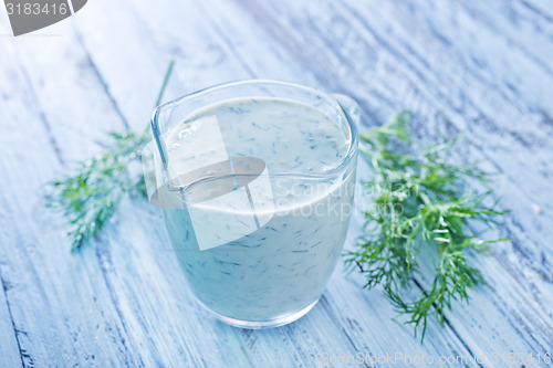 Image of white sauce