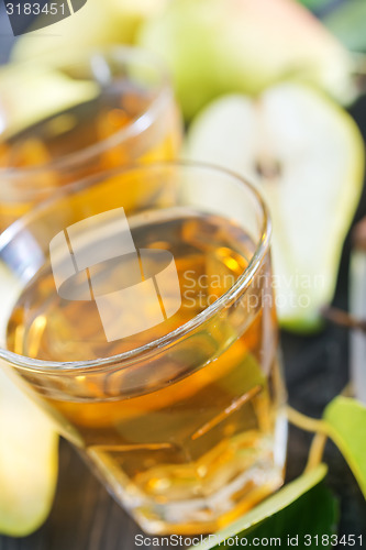 Image of pear juice