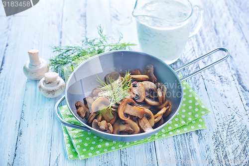 Image of fried mushroom