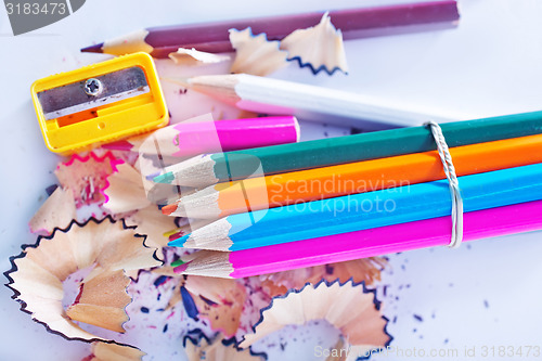 Image of color pencils