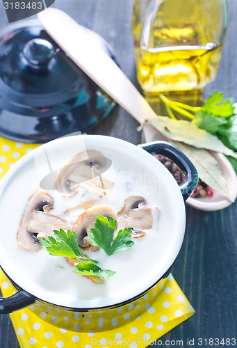 Image of mushroom soup
