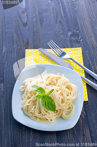 Image of boiled pasta