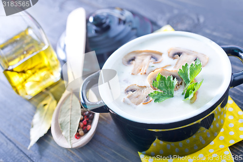 Image of mushroom soup