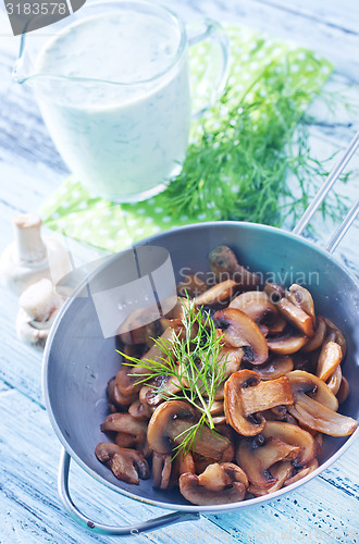 Image of fried mushroom