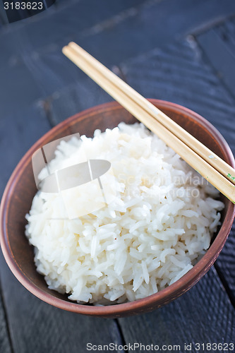 Image of boiled rice