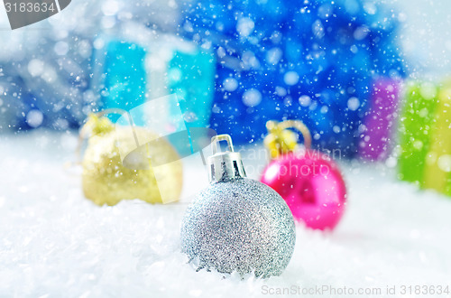 Image of christmas decoration