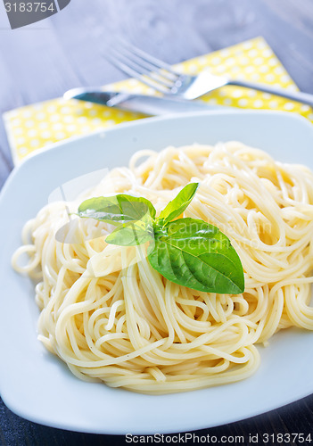 Image of boiled pasta