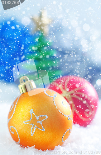 Image of christmas decoration