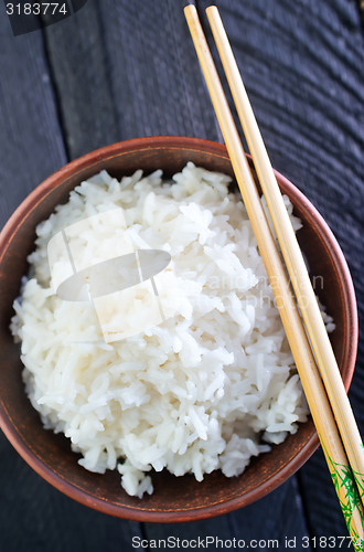 Image of boiled rice