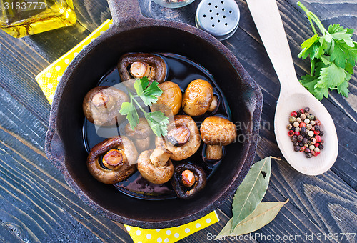 Image of fried mushroom