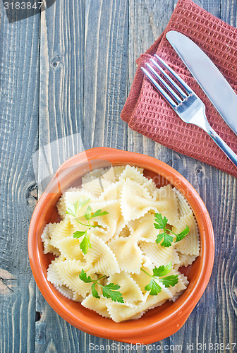 Image of boiled pasta