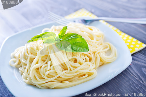 Image of boiled pasta