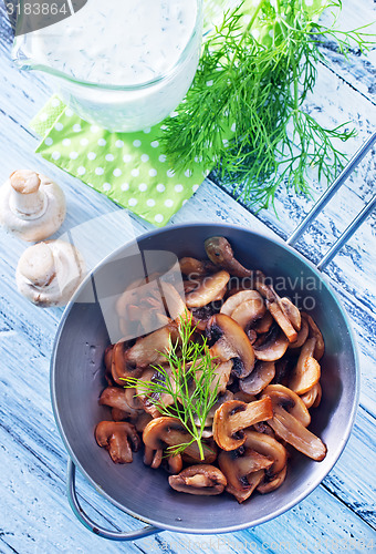 Image of fried mushroom