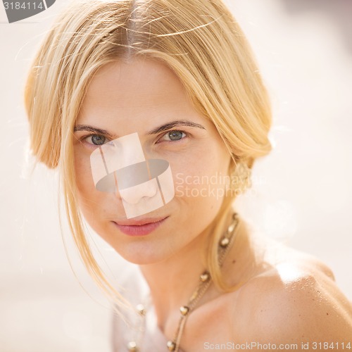 Image of fashion portrait of a beautiful girl