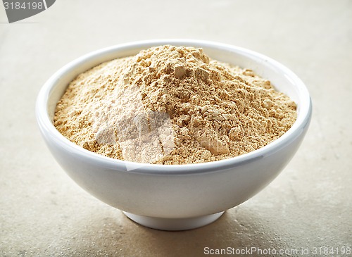 Image of bowl of maca powder