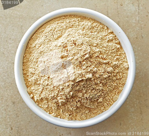 Image of bowl of maca powder