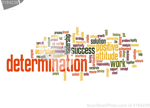 Image of Determination word cloud