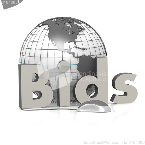 Image of Bids, globe and mouse