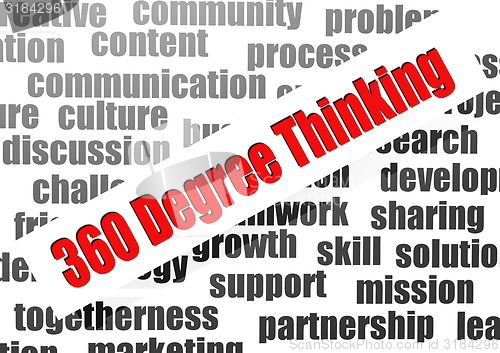 Image of 360 Degree Thinking