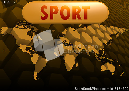 Image of Sport world map