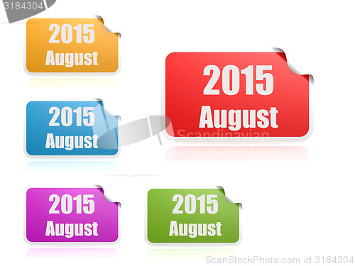 Image of August of 2015