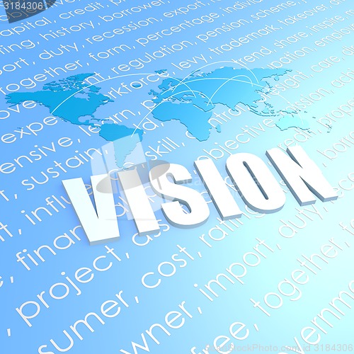 Image of Vision world map