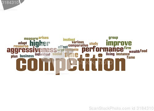 Image of Competition word cloud